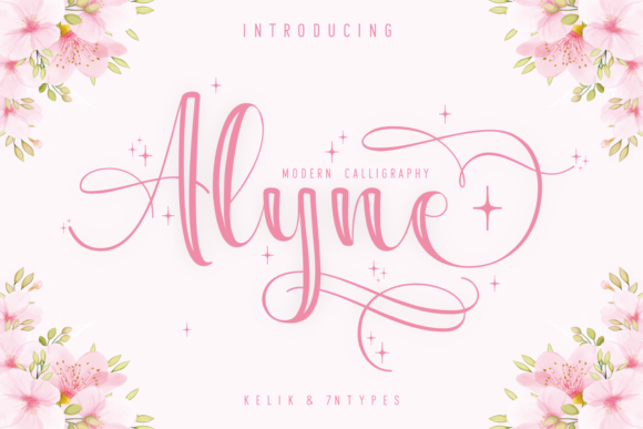 Alyne: An Elegant Handwritten Font for Editorial Design