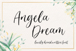 Angela Dream: A Timeless Script Font for Editorial Design