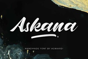 Askana: A Script Font for Editorial Design