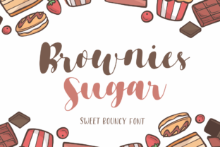 Brownies Sugar Font: Elevate Your Campaign Visuals