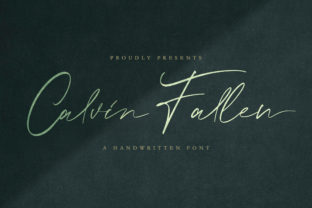 Calvin Fallen: A Handwritten Font for Authentic Campaigns