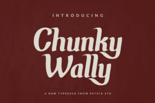Chunky Wally: A Vintage Handwritten Font for Web Design