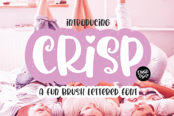 Crisp: A Bold Script Font for Editorial Design