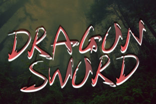 Dragon Sword Font: A Bold Fantasy Typeface Review