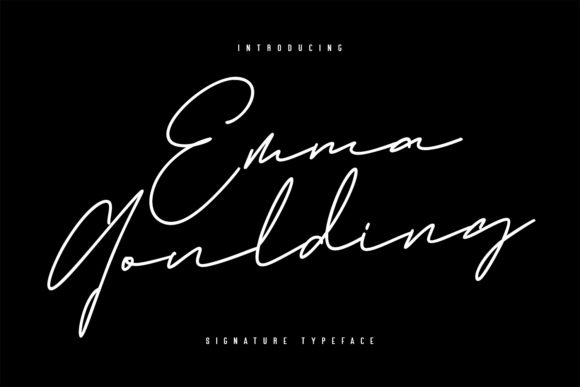 Emma Goulding: A Timeless Handwritten Font for Editorial Design