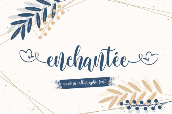 Enchantee Font: Elegant Script for Makers