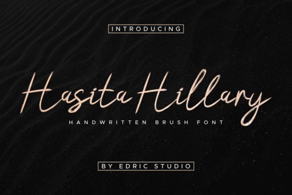 Hasita Hillary: The Handwritten Font That Converts