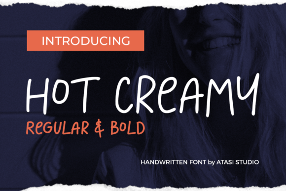 Hot Creamy Font: A Handwritten Typeface for Editorial Design