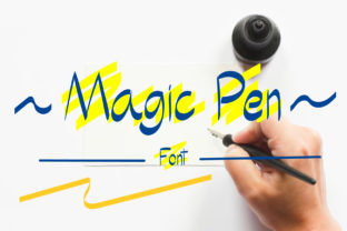 Magic Pen: A Friendly Handwritten Font for Editorial Design