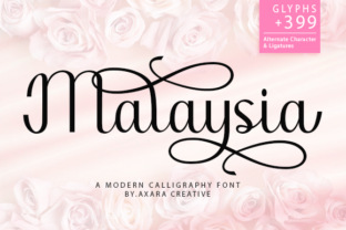 Malaysia: A Handwritten Typeface for Editorial Design