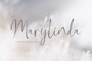 Marylinda: An Elegant Script Font for Editorial Design