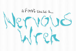 Nervous Wrek: A Bold Typeface for Anxious Branding