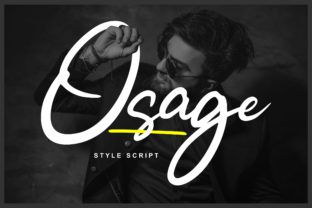 Osage Typeface: A Playful Modern Script for Branding