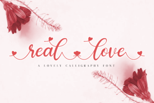 Real Love: A Soft Handwritten Font for Branding