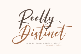 Really Distinct: A Handwritten Font for Modern Web Design