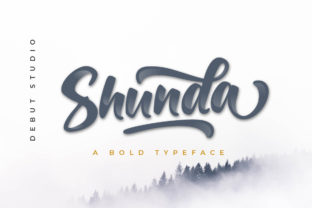 Shunda: A Modern Script Font for Branding