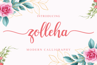 Zolleha Font: Elegant Script for Handmade Brands